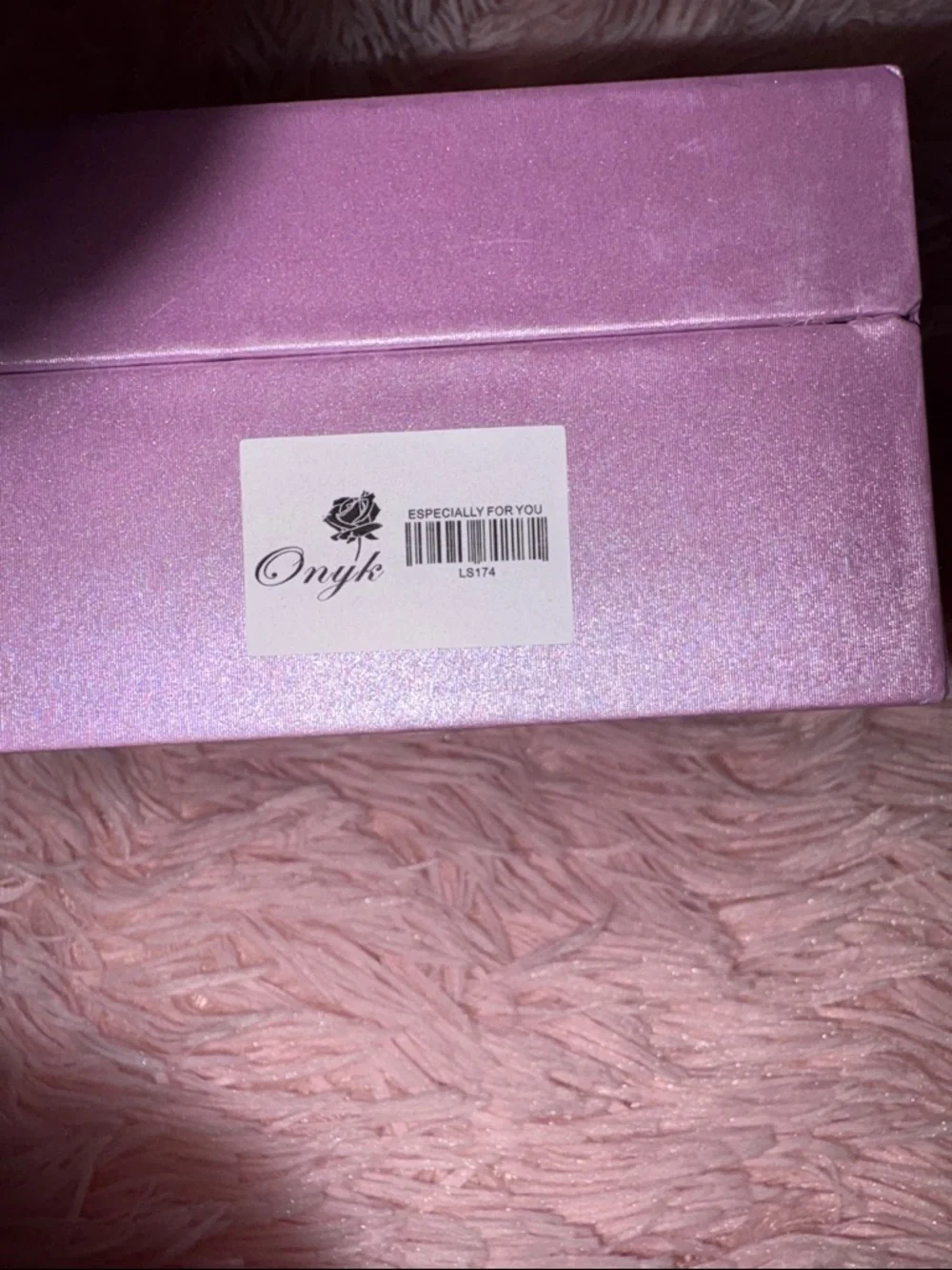 ONKY Silver Bangle Watch & Purple Crystal Jewelry Set - Women's Accessories. NIB